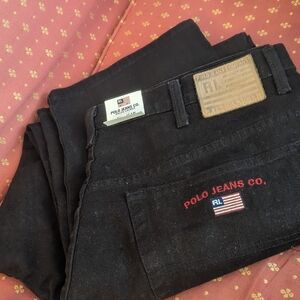 Polo Jeans Co. Black Denim Jeans